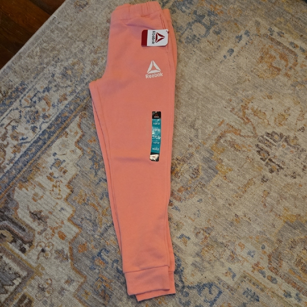 Reebok Kids Pink Jogger Pants